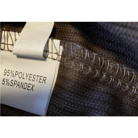 NWOT Men Corduroy Pullover Colorblock 1/4 Button Sweatshirt Dark Brown 2XL - Picture 4 of 9